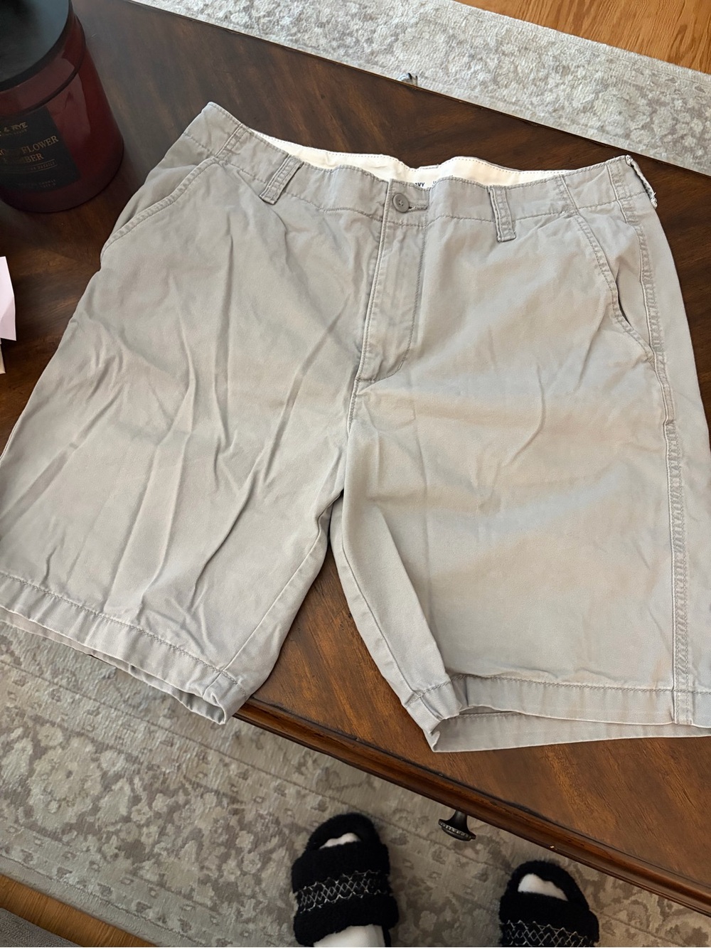 Bundle of 3 Men's Flat Front Casual Shorts - Picture 2 of 9